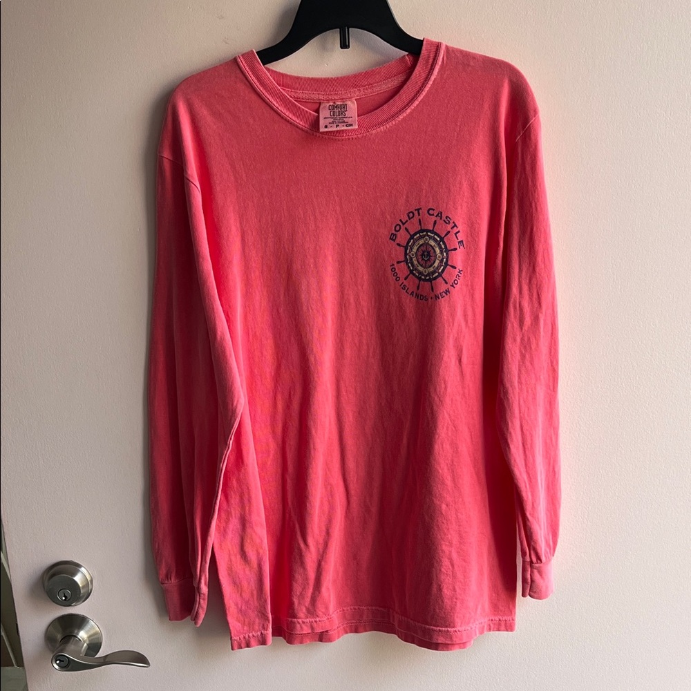 Comfort Colors Pink Garment-Dyed Tee